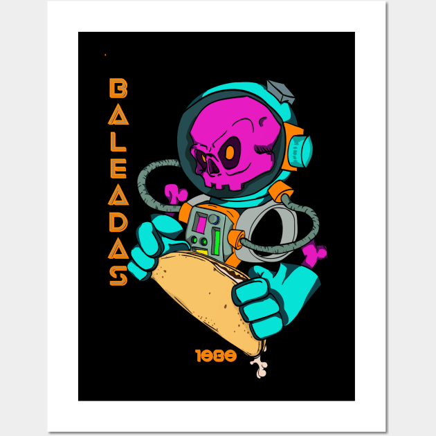 Alien Baleada Wall Art by 1989